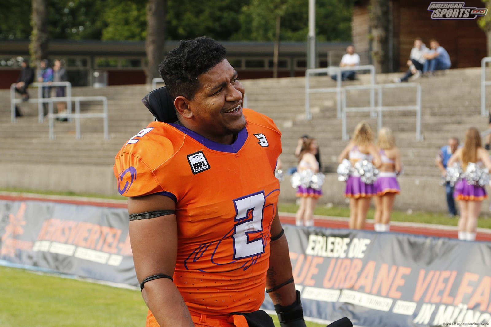 GFL Süd: Munich Cowboys vs Frankfurt Universe : 00:46 03.08.2019
