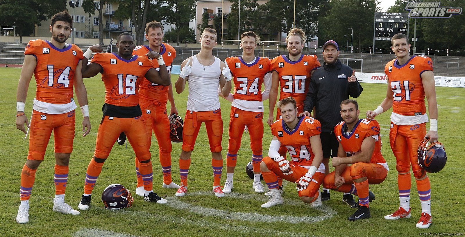 GFL Süd: Munich Cowboys vs Frankfurt Universe : 00:46 03.08.2019