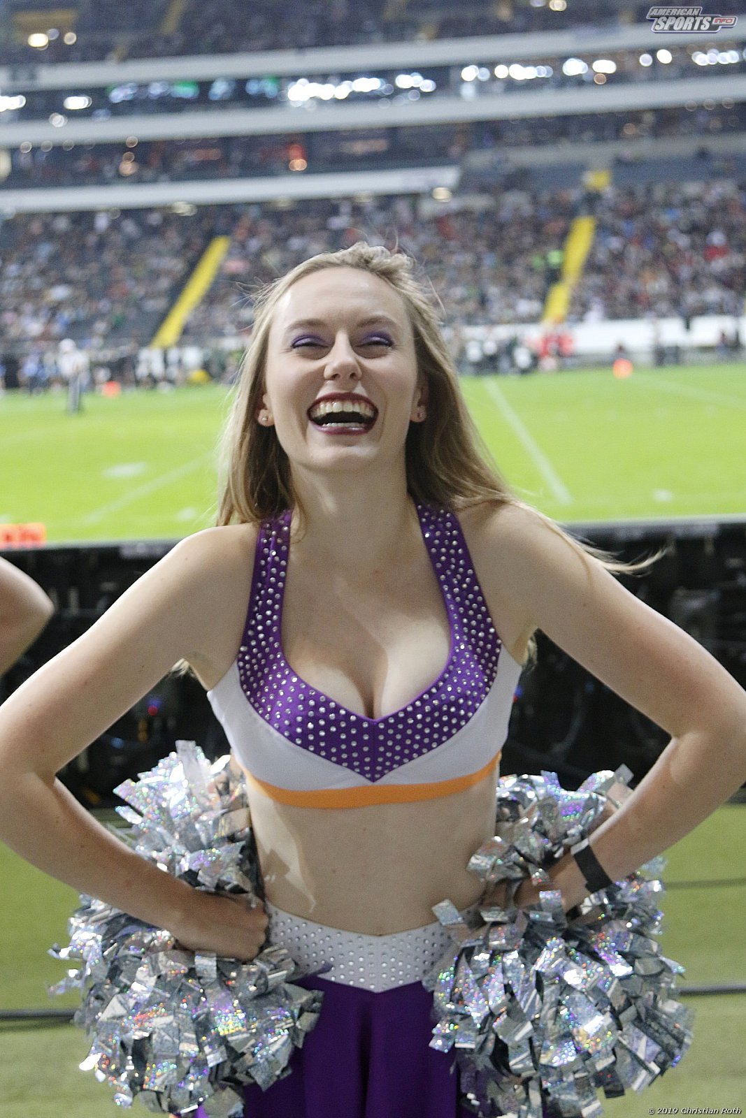 Die Frankfurt Universe Cheerleader beim Germanbowl XLI am 12.10.2019