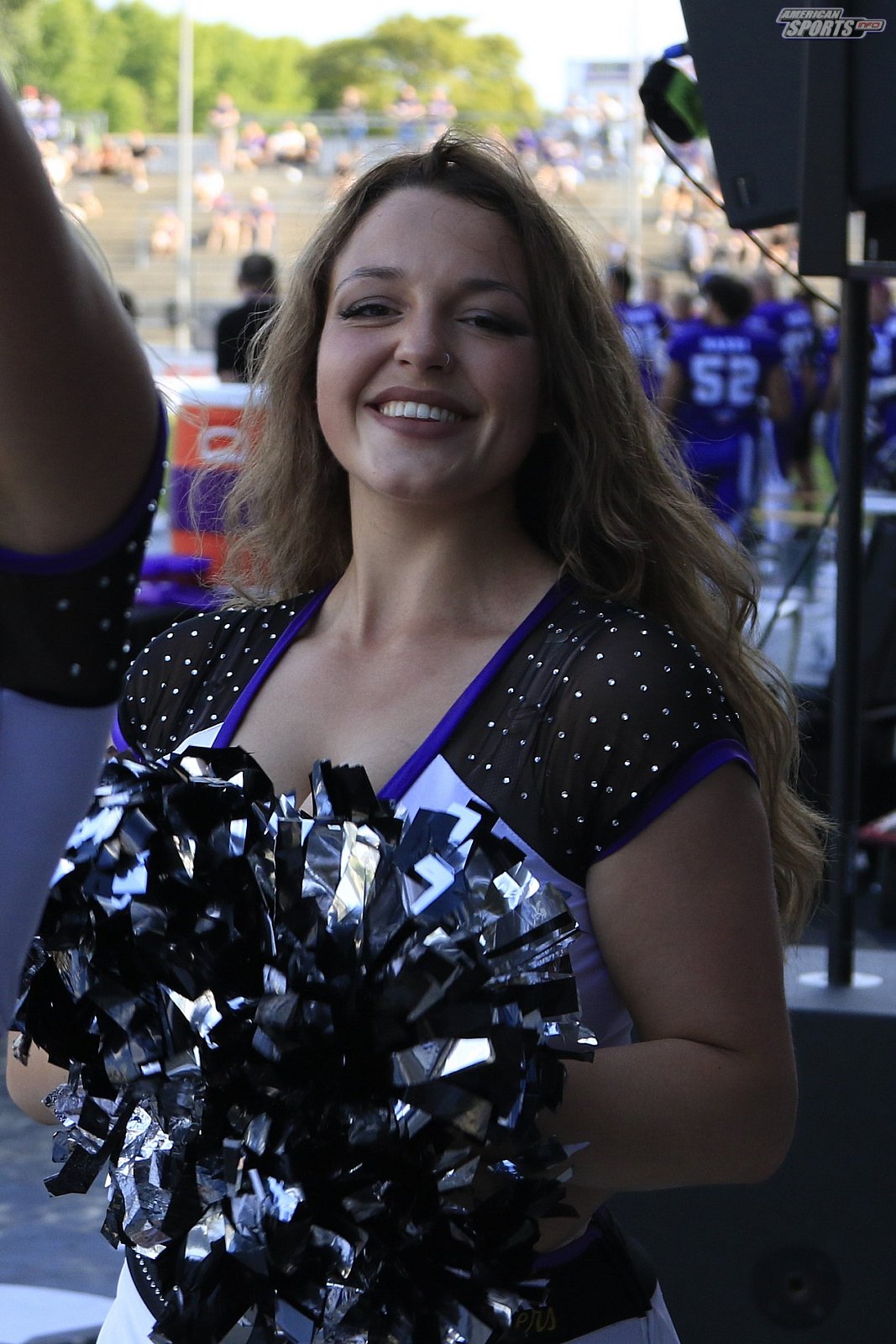 Die Frankfurt Galaxy Dancers beim Heimspiel gegen die Vienna Vikings am 14.08.2022