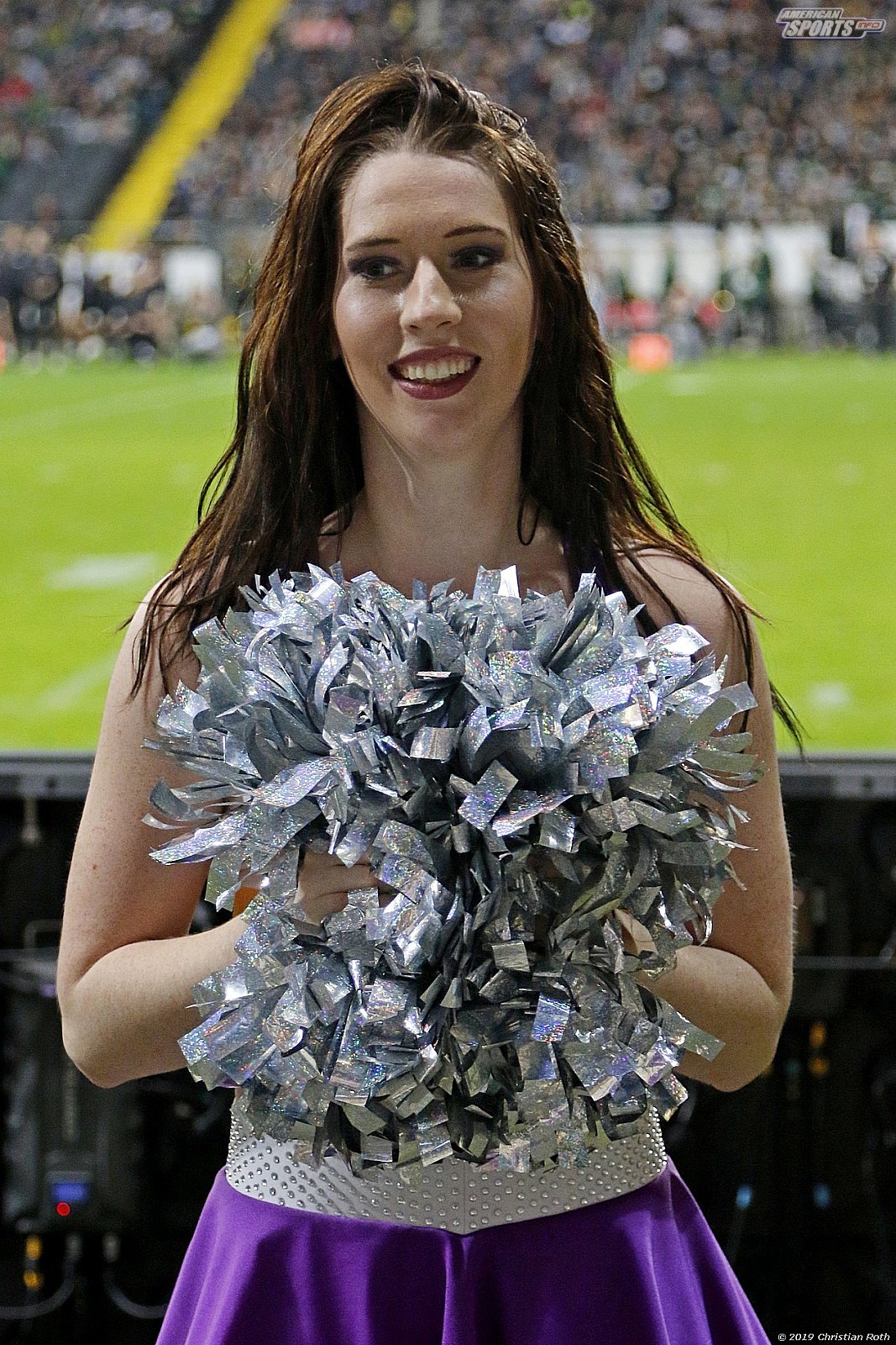 Die Frankfurt Universe Cheerleader beim Germanbowl XLI am 12.10.2019