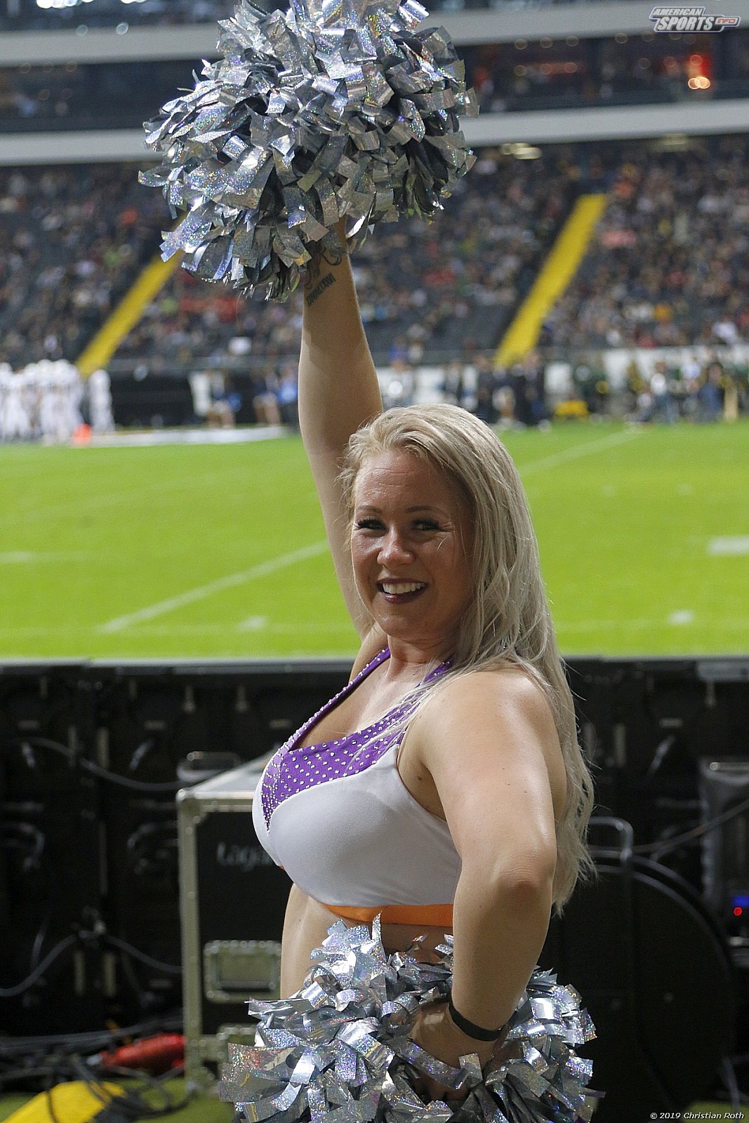 Die Frankfurt Universe Cheerleader beim Germanbowl XLI am 12.10.2019