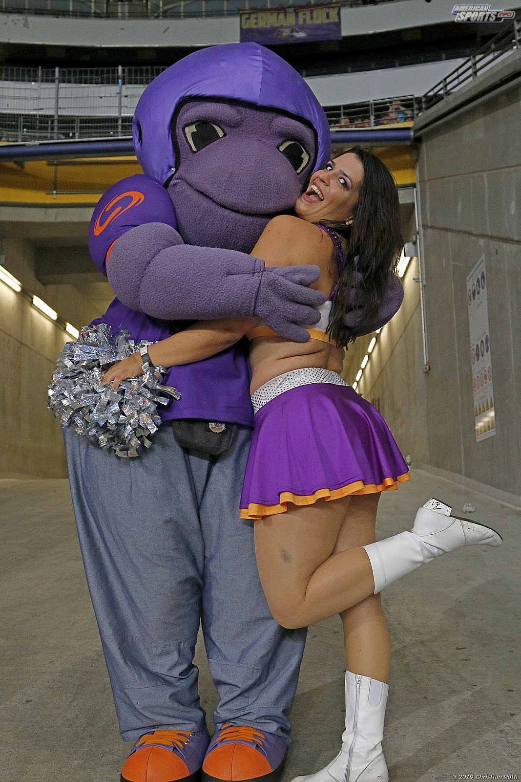 Die Frankfurt Universe Cheerleader beim Germanbowl XLI am 12.10.2019