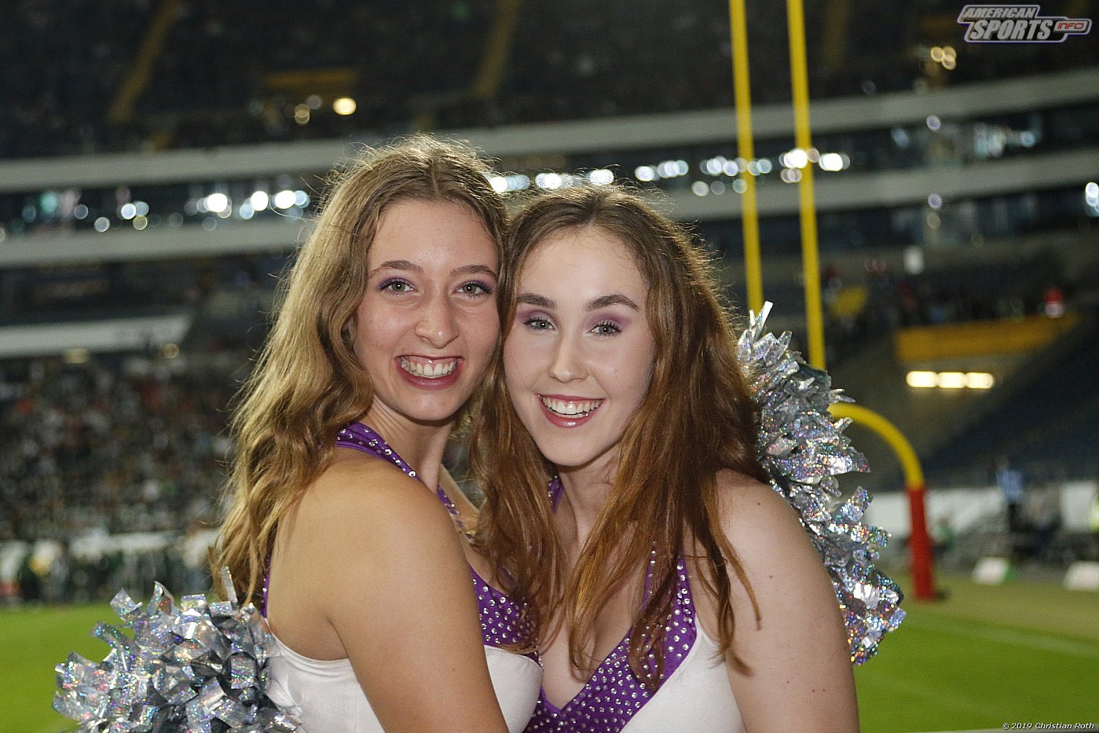 Die Frankfurt Universe Cheerleader beim Germanbowl XLI am 12.10.2019