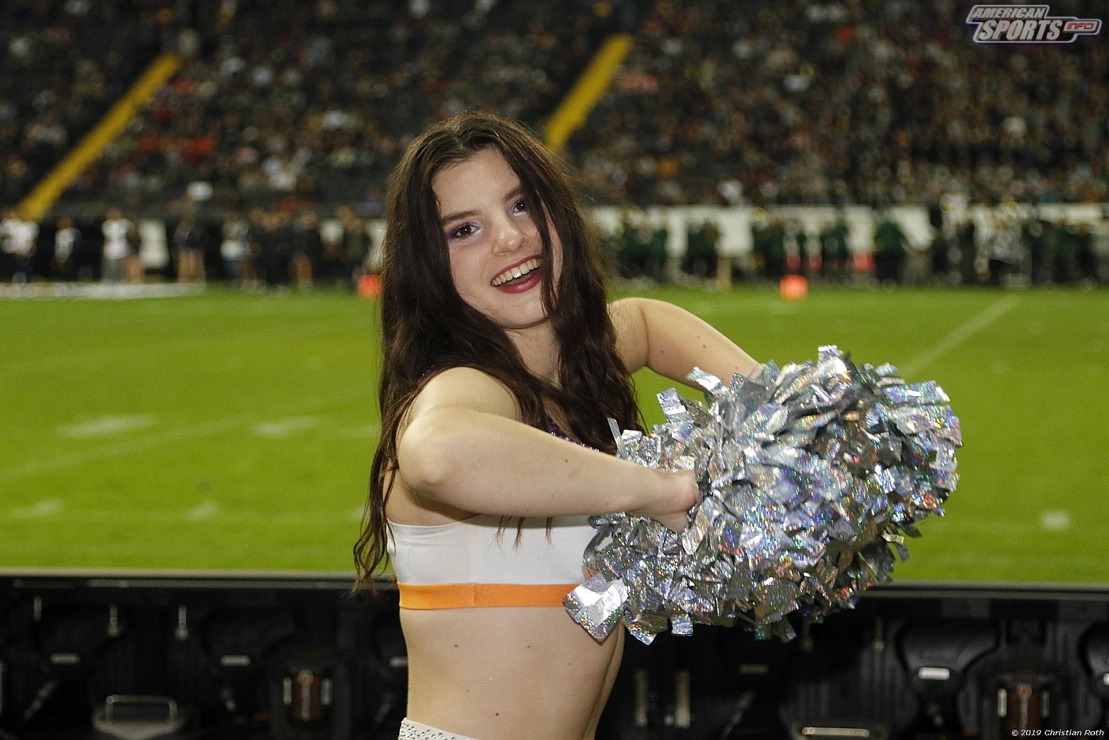 Die Frankfurt Universe Cheerleader beim Germanbowl XLI am 12.10.2019
