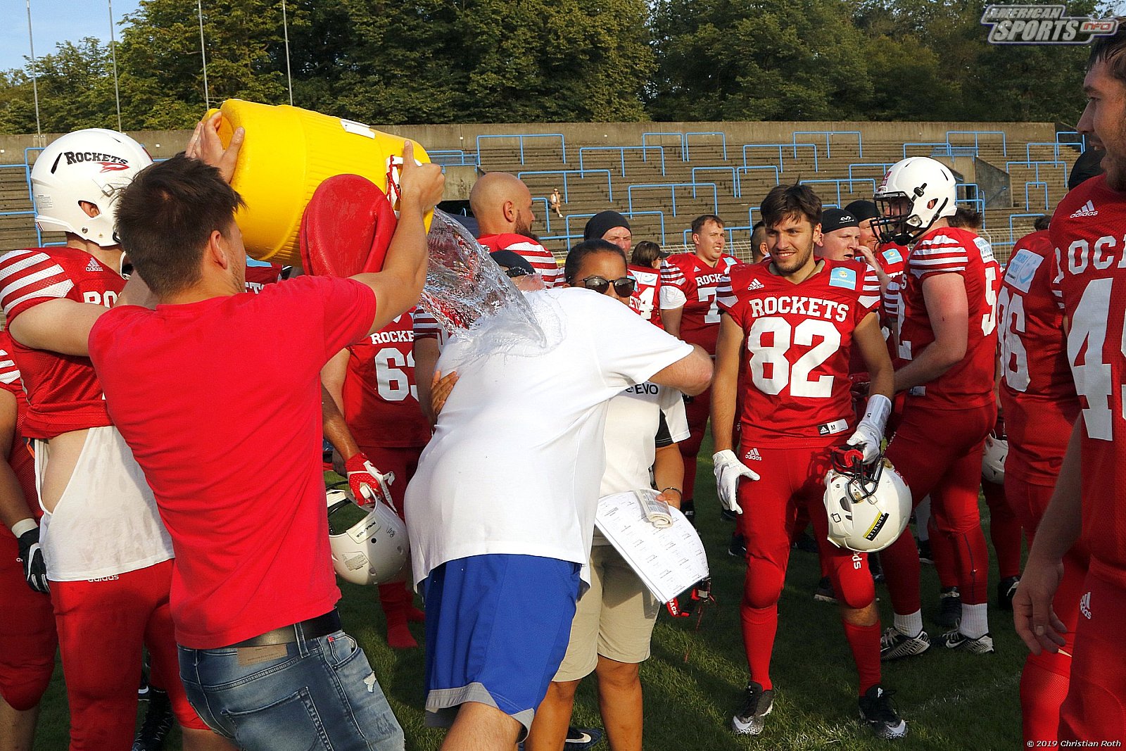 OL Hessen: Hanau Hornets vs Rhein-Main Rockets 20:33 04.08.2019
