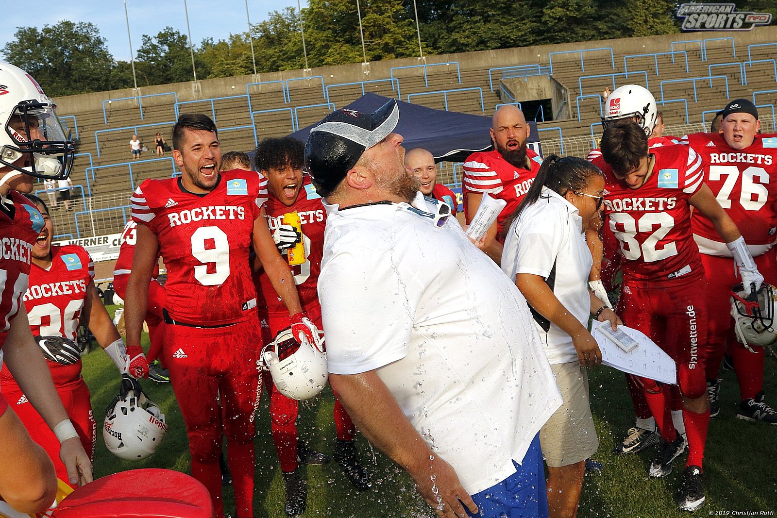OL Hessen: Hanau Hornets vs Rhein-Main Rockets 20:33 04.08.2019