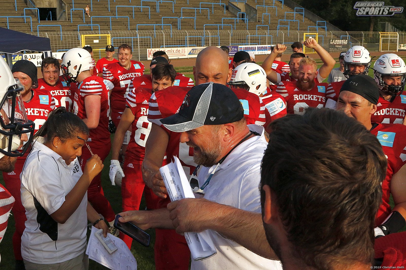 OL Hessen: Hanau Hornets vs Rhein-Main Rockets 20:33 04.08.2019