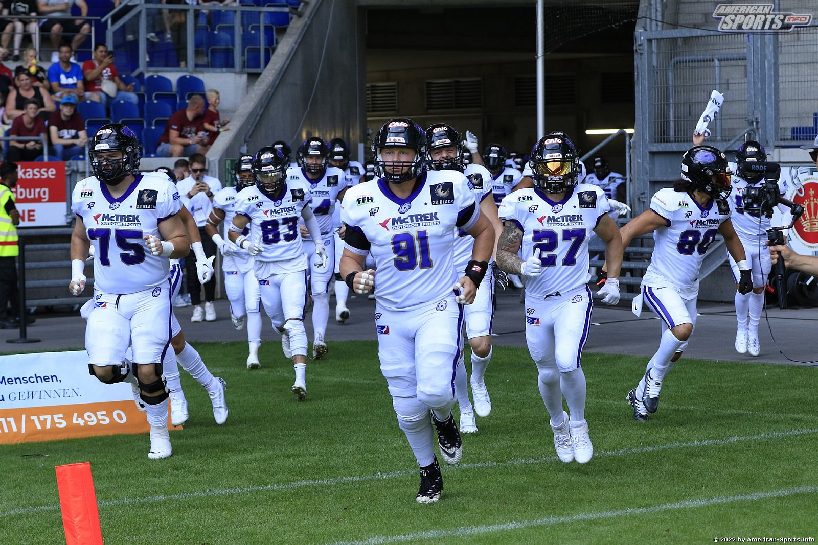 ELF: Rhein Fire vs Frankfurt Galaxy 23:21 21.08.2022