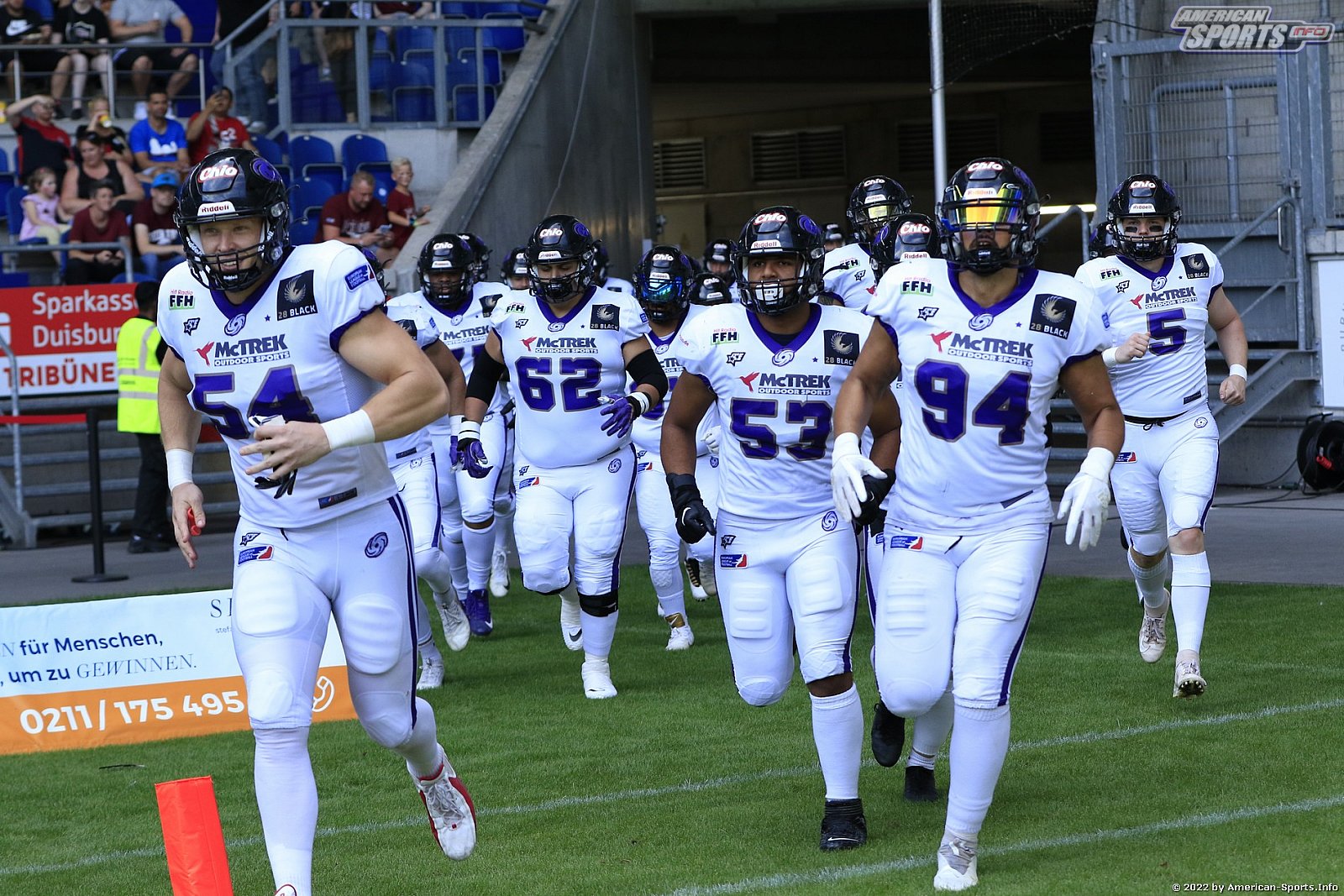 ELF: Rhein Fire vs Frankfurt Galaxy 23:21 21.08.2022