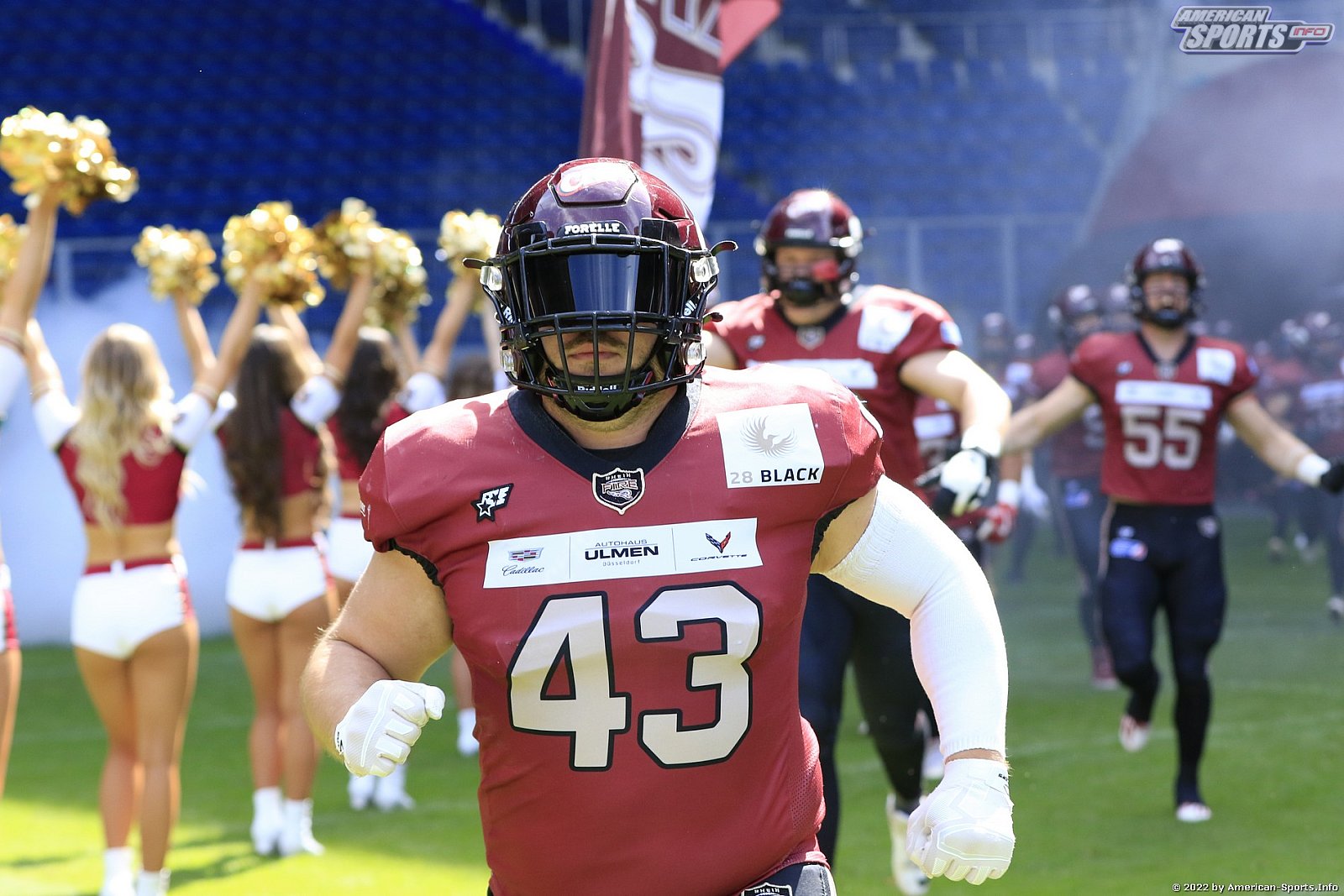 ELF: Rhein Fire vs Frankfurt Galaxy 23:21 21.08.2022