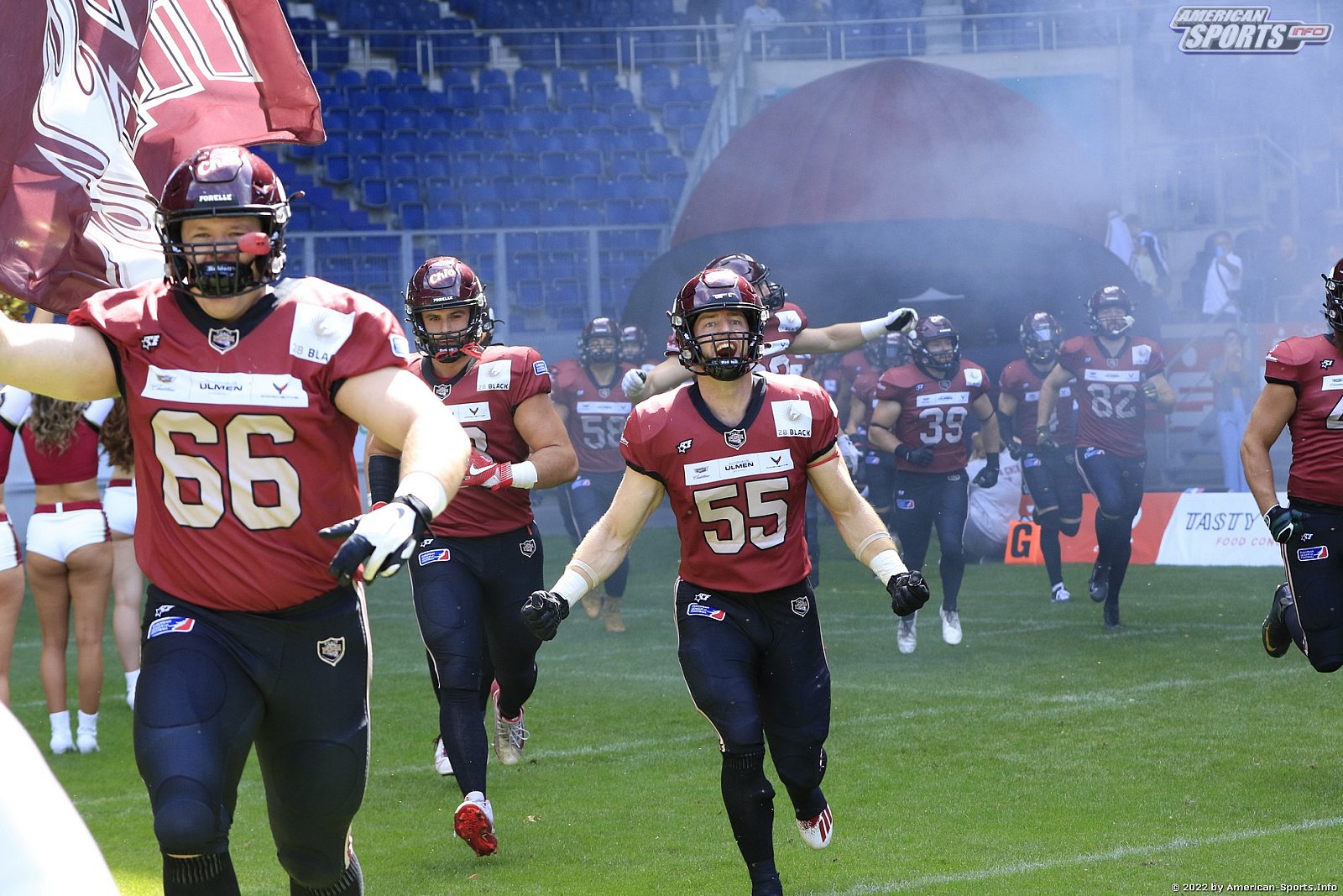 ELF: Rhein Fire vs Frankfurt Galaxy 23:21 21.08.2022