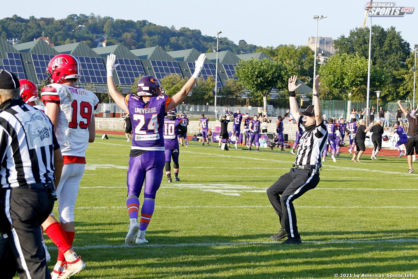 GFL Süd: Marburg Mercenaries vs Frankfurt Universe 27:30 05.09.2021