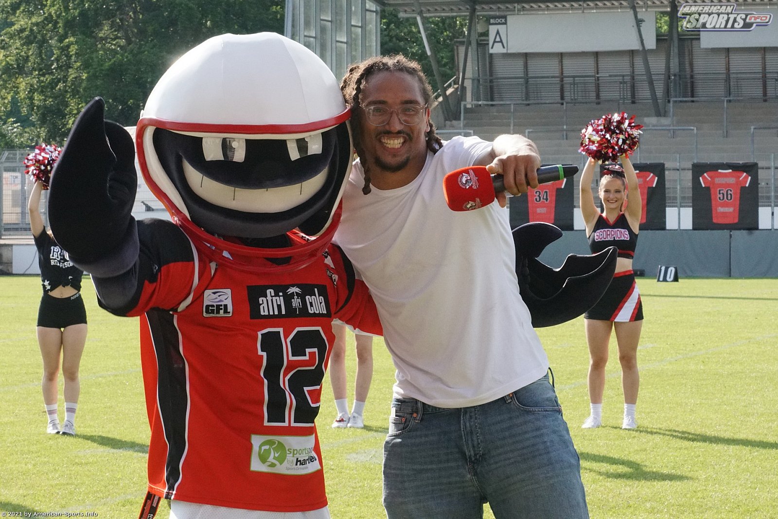GFL Süd: Stuttgart Scorpions vs. Frankfurt Universe 55:20 26.06.2021 Galerie 2