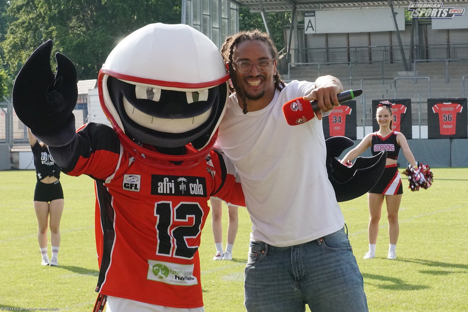 GFL Süd: Stuttgart Scorpions vs. Frankfurt Universe 55:20 26.06.2021 Galerie 2