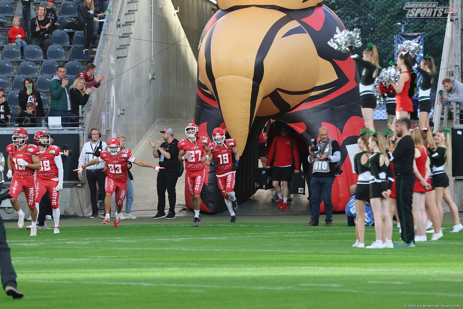 Germanbowl XLIII Schwäbisch Hall Unicorns vs Potsdam Royals 44:27 08.10.2022
