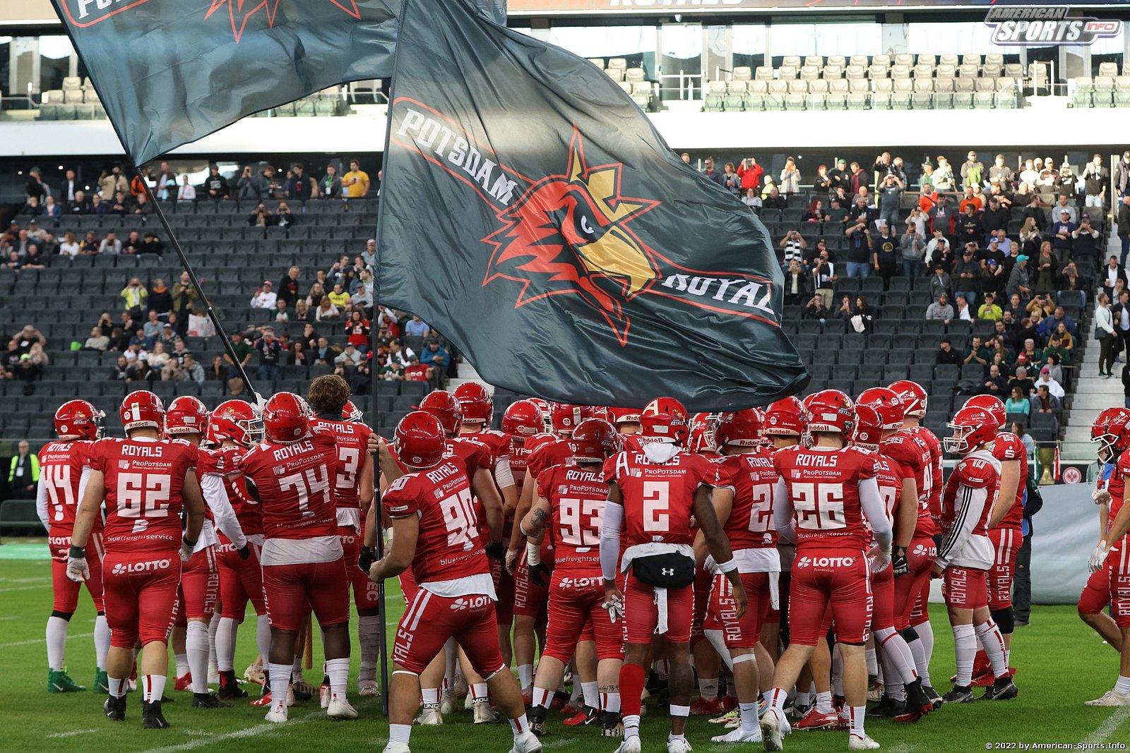 Germanbowl XLIII Schwäbisch Hall Unicorns vs Potsdam Royals 44:27 08.10.2022