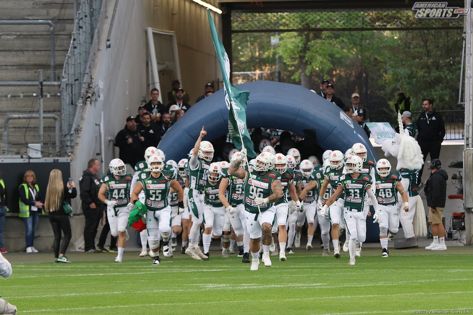 Germanbowl XLIII Schwäbisch Hall Unicorns vs Potsdam Royals 44:27 08.10.2022