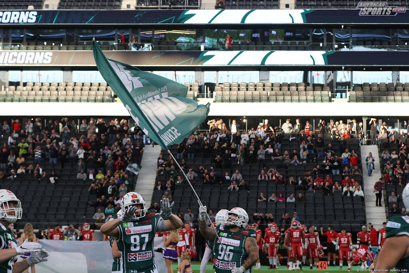 Germanbowl XLIII Schwäbisch Hall Unicorns vs Potsdam Royals 44:27 08.10.2022