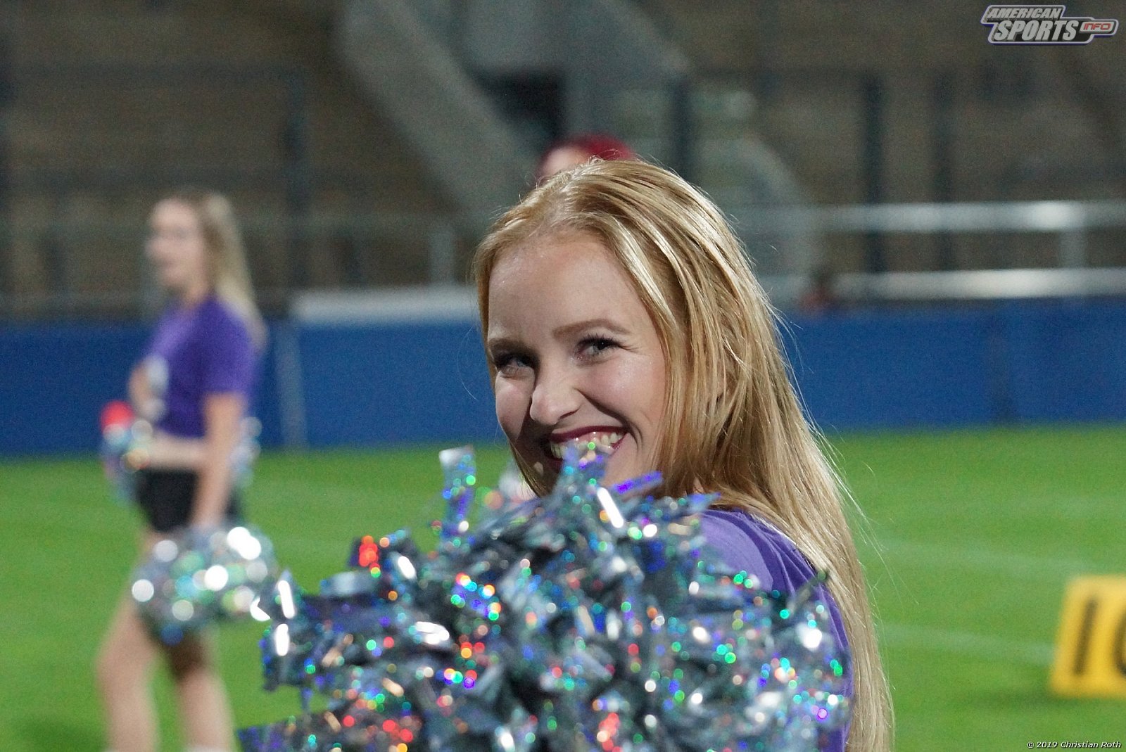 Die Frankfurt Universe Cheerleader beim Heimspiel gegen die Hildesheim Invaders am 21.09.2019