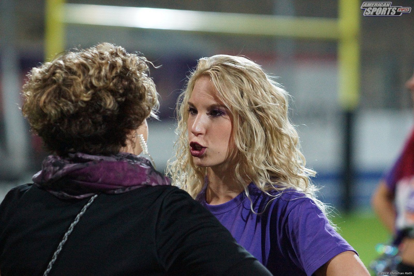 Die Frankfurt Universe Cheerleader beim Heimspiel gegen die Hildesheim Invaders am 21.09.2019