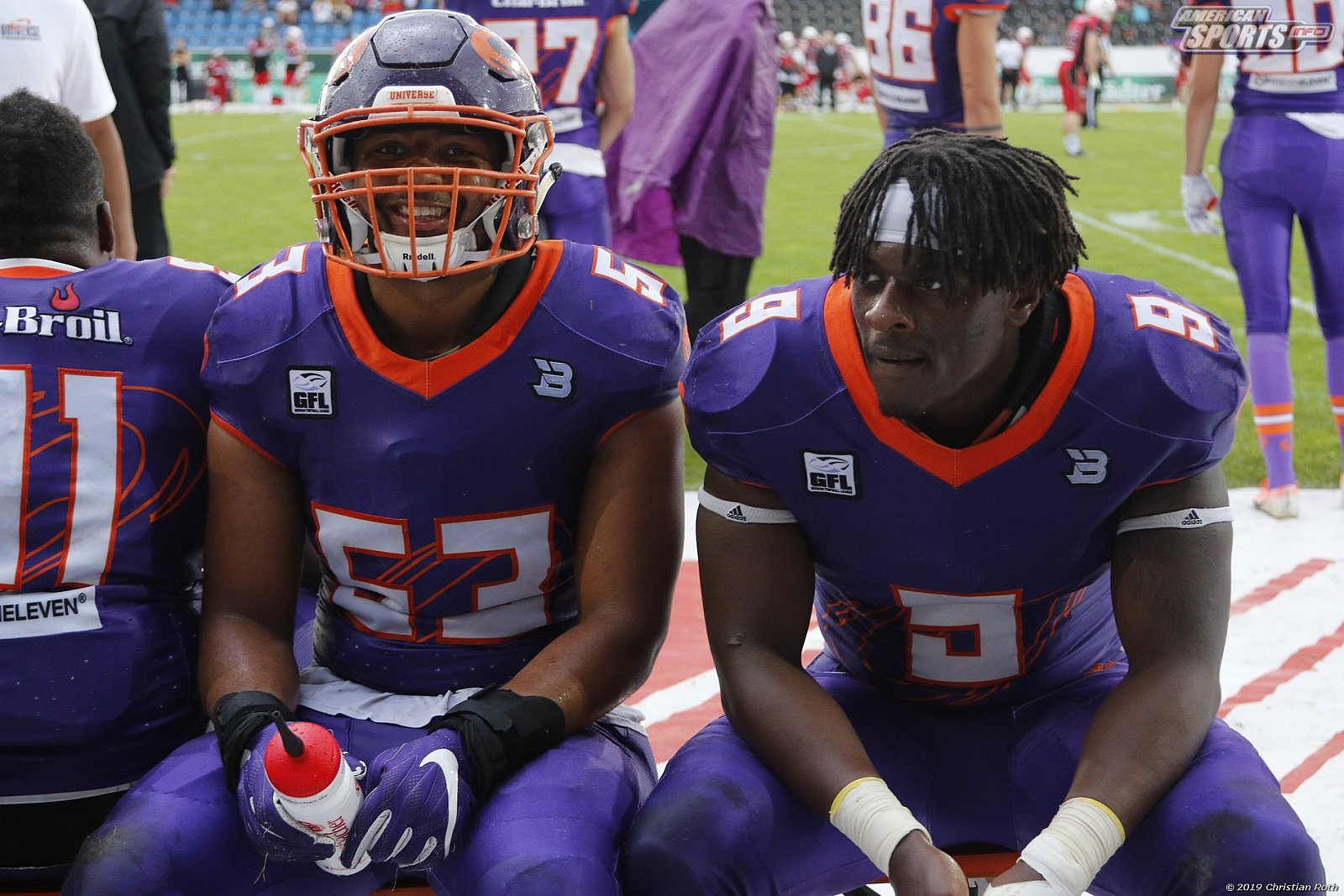 GFL Süd: Frankfurt Universe vs Stuttgart Scorpions 51:12 18.08.2019 Galerie 1