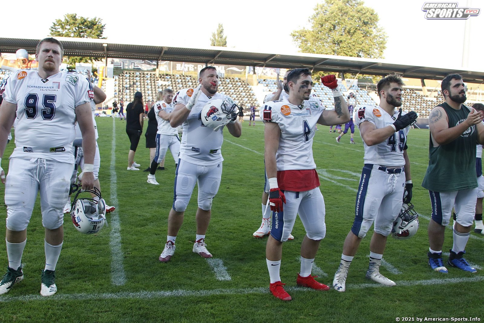 GFL Süd: Frankfurt Universe vs Ravensburg Razorbacks 22:64 14.08.2021