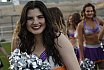 Die Frankfurt Universe Cheerleader beim Heimspiel gegen die Ravensburg Razorbacks 22:64 14.08.2021