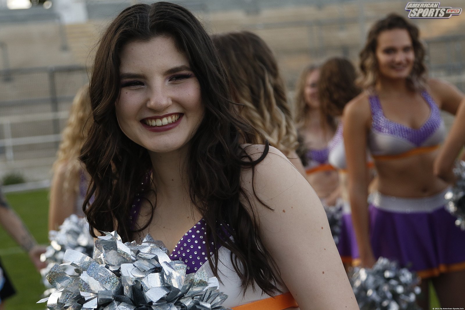 Die Frankfurt Universe Cheerleader beim Heimspiel gegen die Ravensburg Razorbacks 22:64 14.08.2021