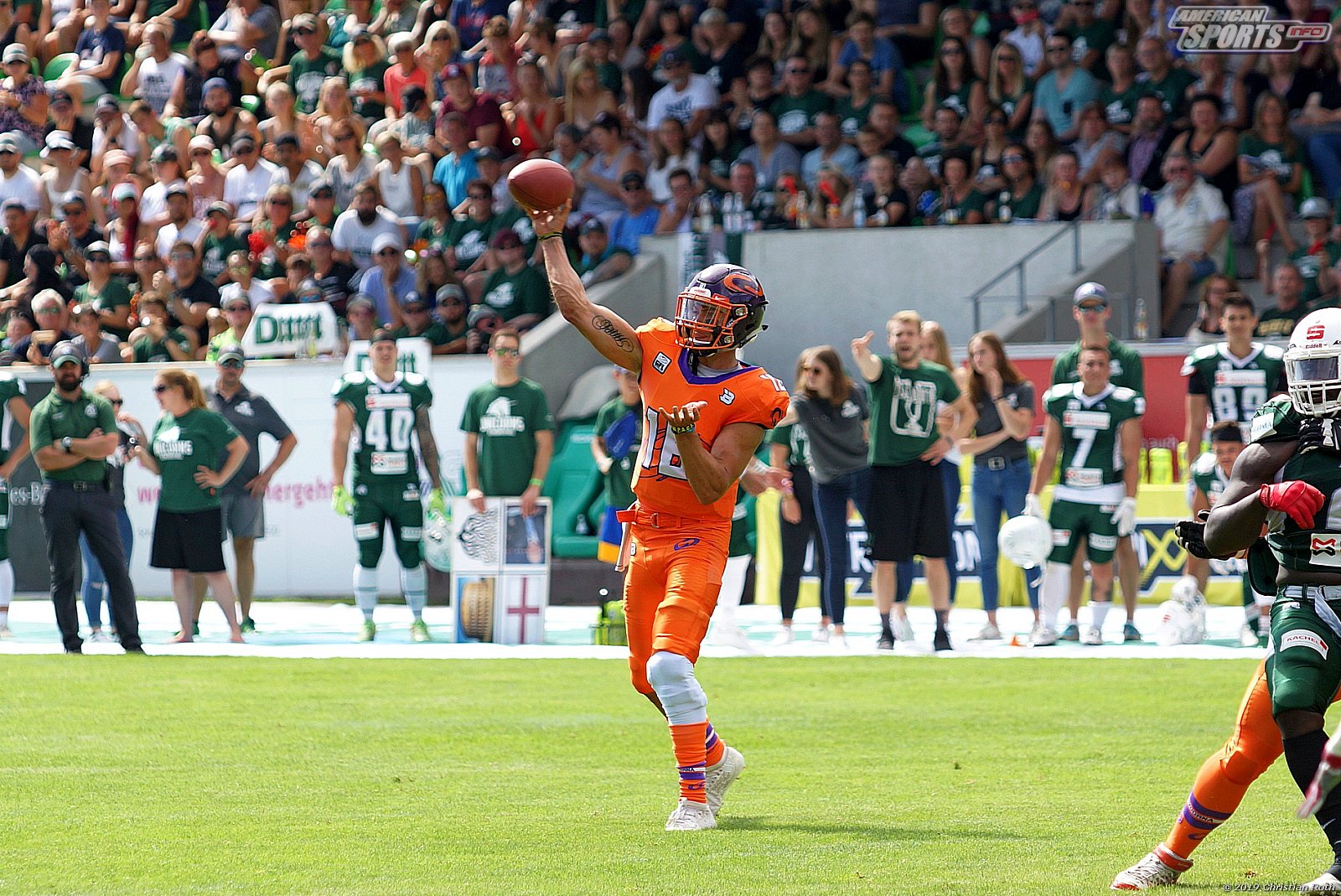 GFL Süd: Schwäbisch Hall Unicorns vs Frankfurt Universe 42:34 11.08.2019
