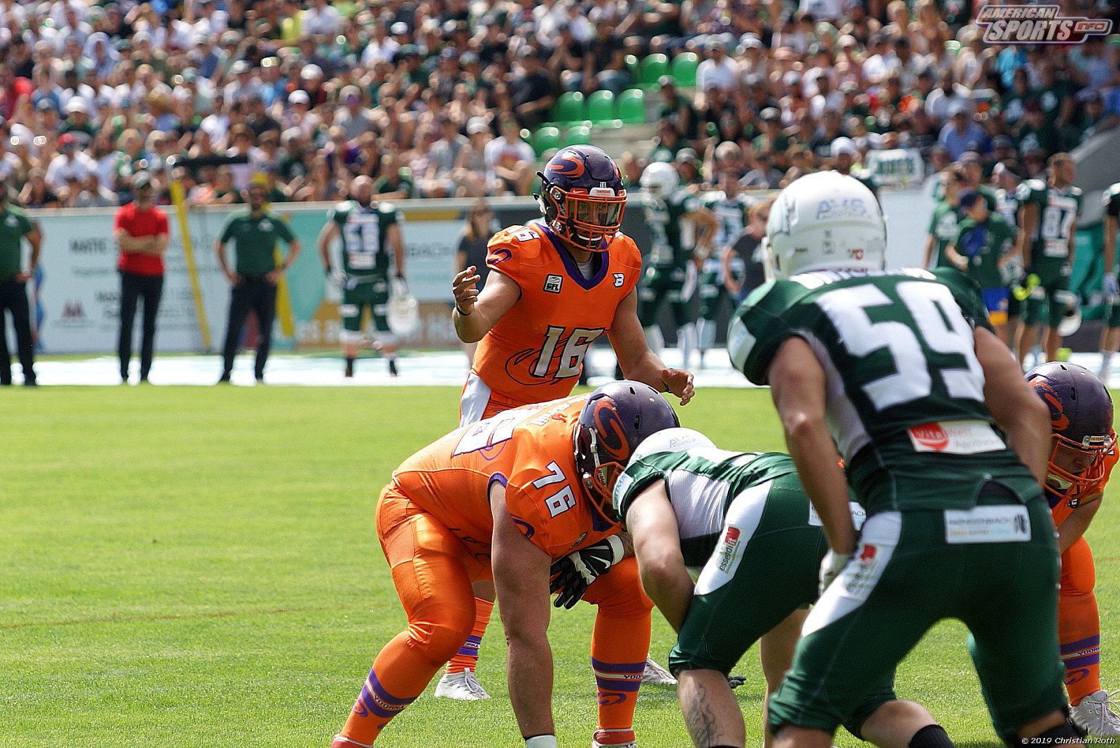 GFL Süd: Schwäbisch Hall Unicorns vs Frankfurt Universe 42:34 11.08.2019