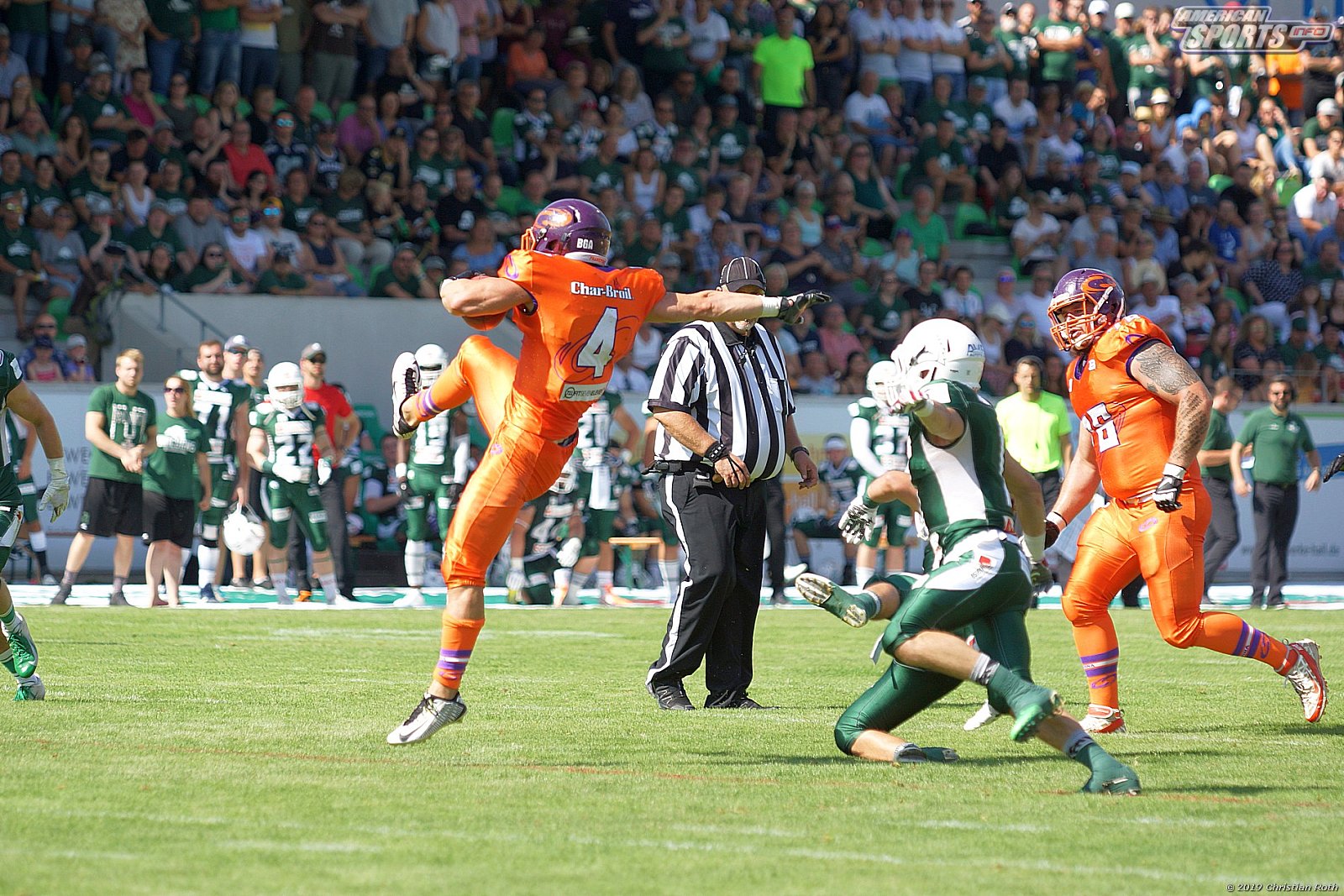 GFL Süd: Schwäbisch Hall Unicorns vs Frankfurt Universe 42:34 11.08.2019
