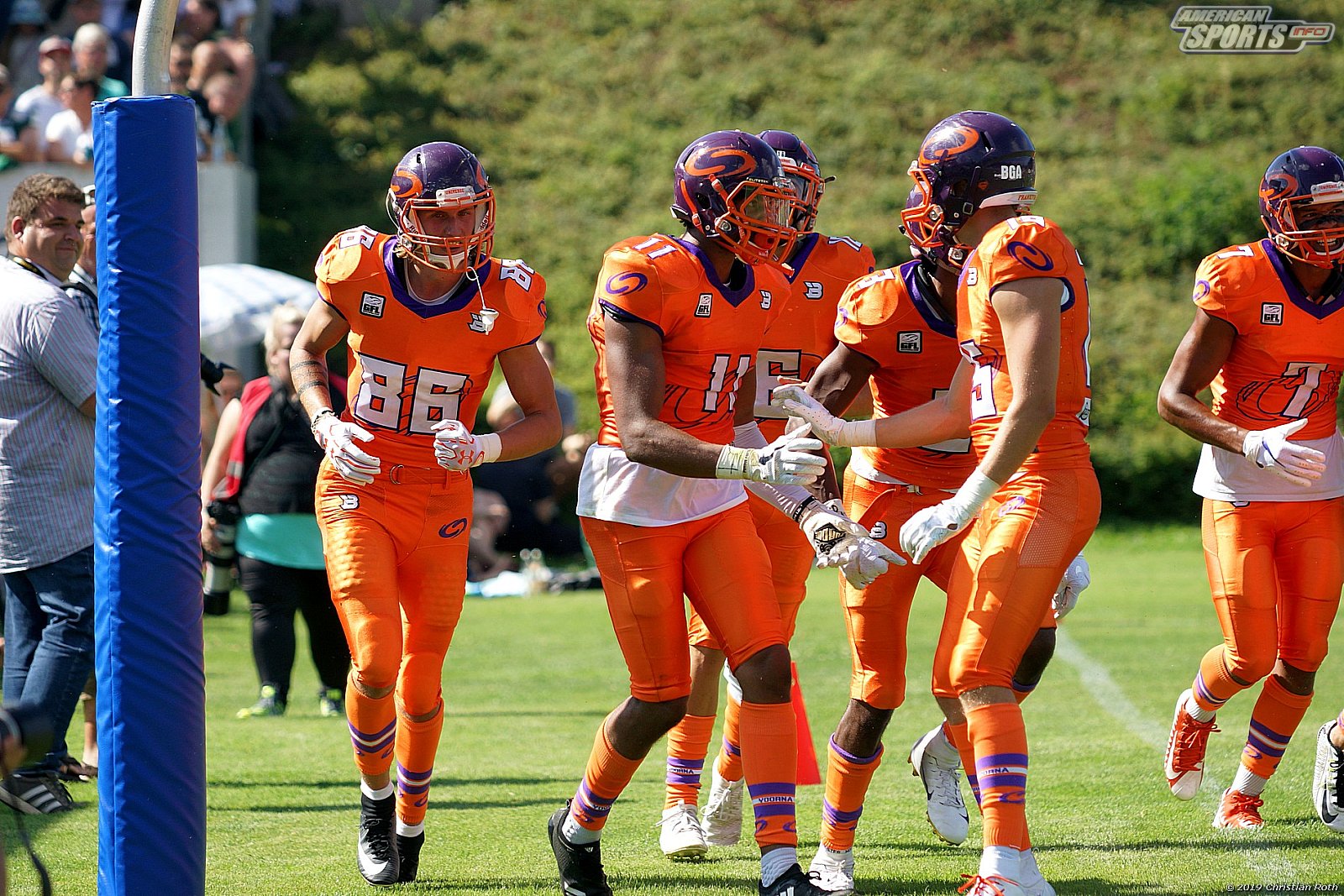 GFL Süd: Schwäbisch Hall Unicorns vs Frankfurt Universe 42:34 11.08.2019
