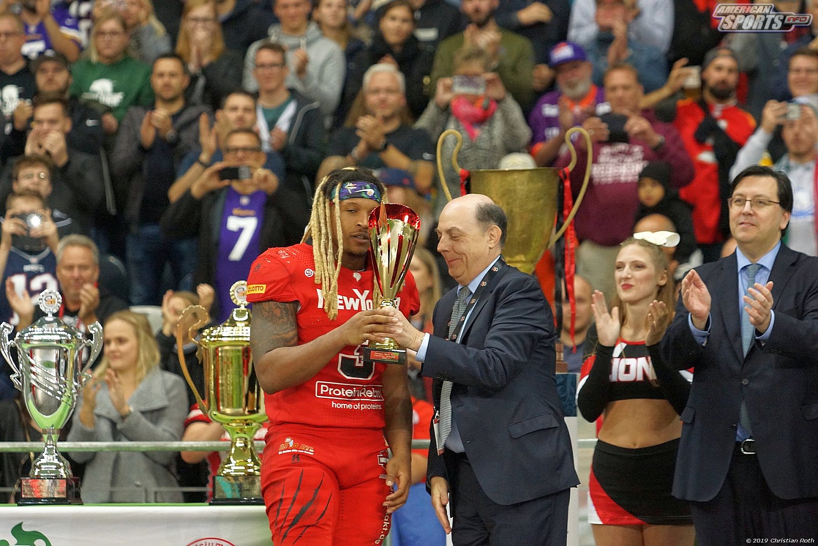 Germanbowl XLI: Schwäbisch Hall Unicorns vs NewYorker Lions Braunschweig 07:10 12.10.2019