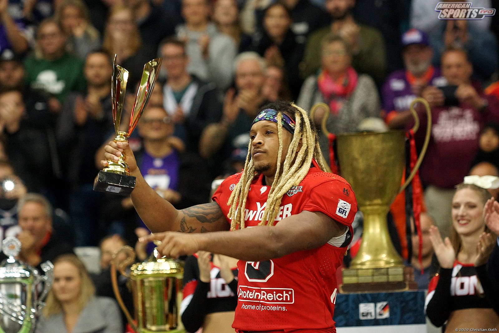 Germanbowl XLI: Schwäbisch Hall Unicorns vs NewYorker Lions Braunschweig 07:10 12.10.2019