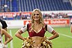 ELF: Die Pyromaniacs Cheerleader beim Heimspiel von Rhein Fire gegen die Barcelona Dragons am  26.06.2022
