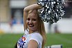 Die Frankfurt Universe Cheerleader beim Heimspiel gegen die Marburg Mercenaries am 07.09.2019