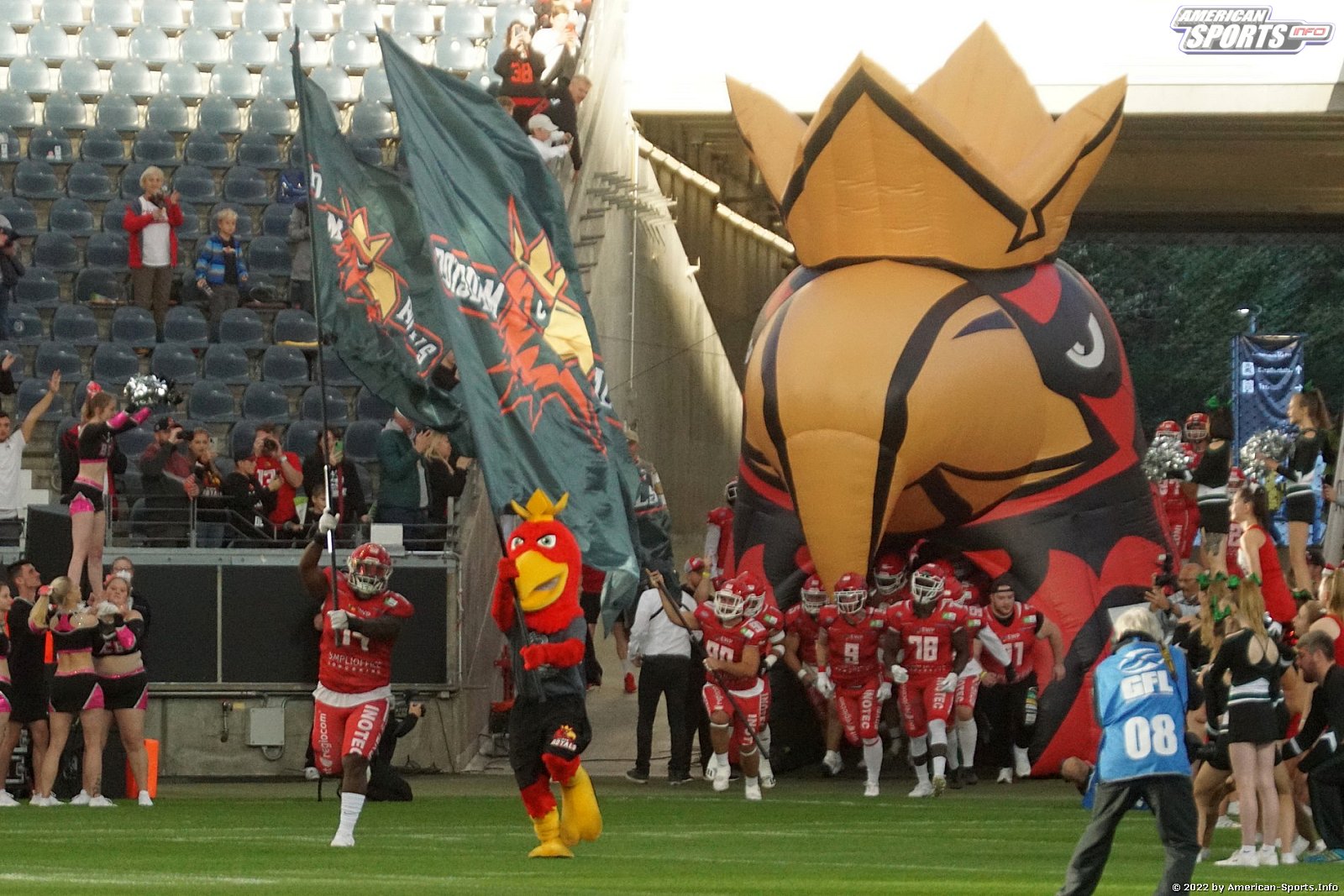 Germanbowl XLIII Schwäbisch Hall Unicorns vs Potsdam Royals 44:27 08.10.2022