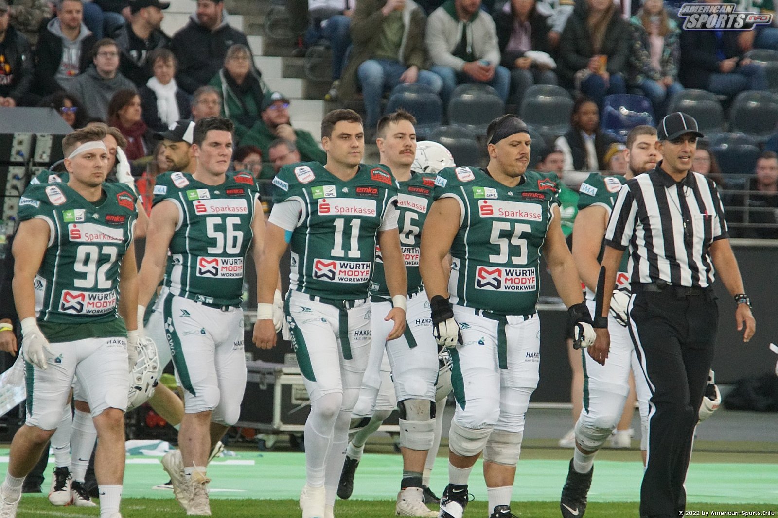Germanbowl XLIII Schwäbisch Hall Unicorns vs Potsdam Royals 44:27 08.10.2022