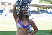 Die Frankfurt Universe Cheerleader beim Heimspiel gegen die Saarland Hurricanes am 02.07.2022