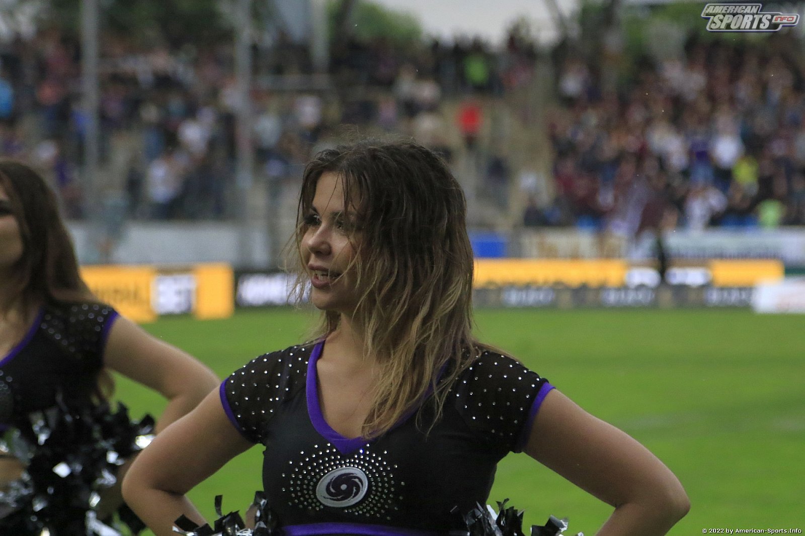 Die Cheerleader beim Spiel Frankfurt Galaxy vs Rhein Fire am 05.06.2022