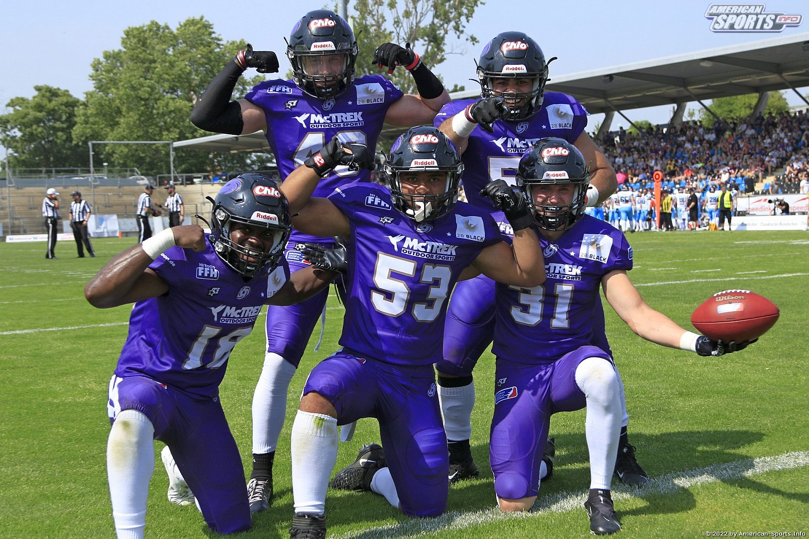 ELF: Frankfurt Galaxy vs Panthers Wrocław 47:13 19.06.2022