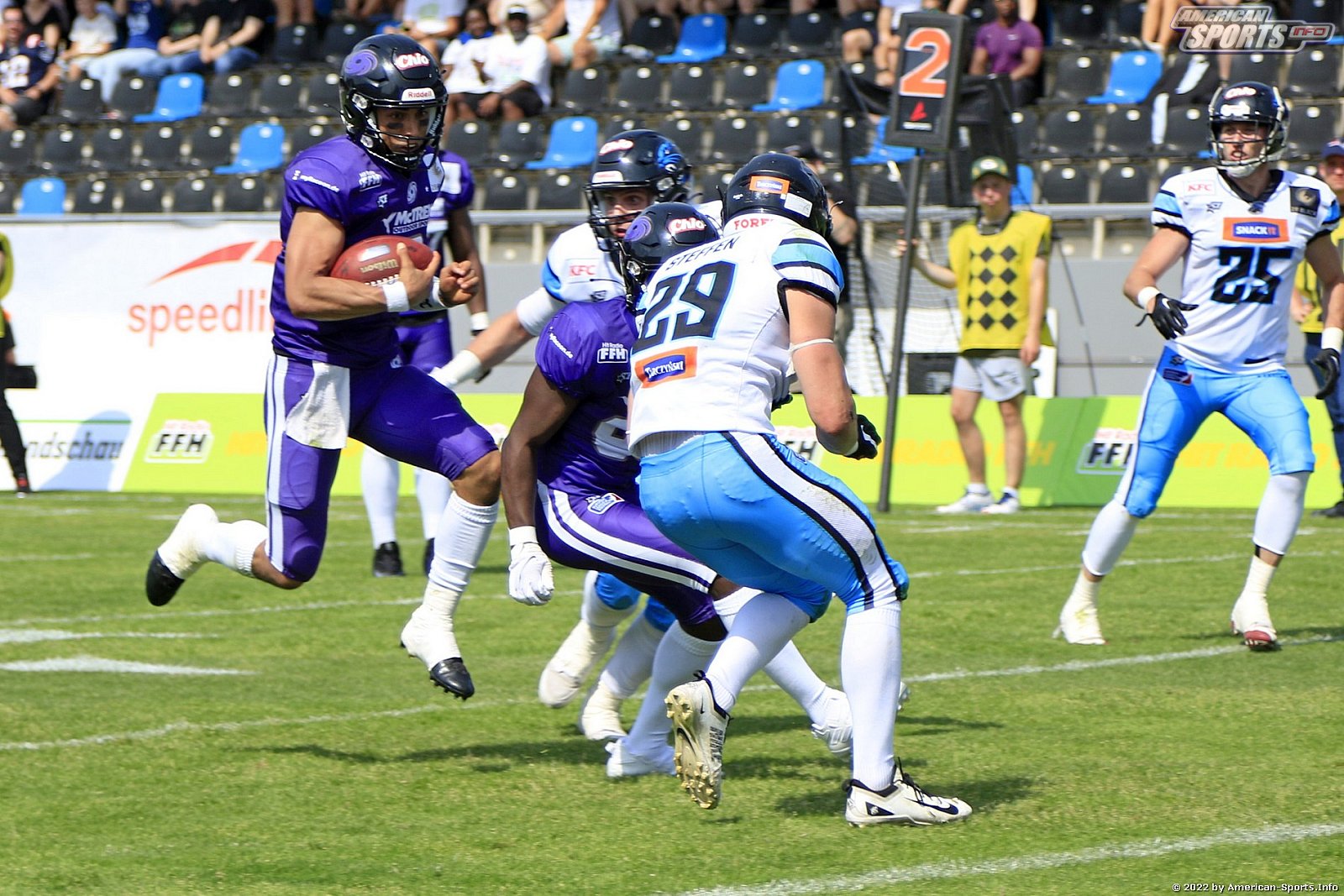 ELF: Frankfurt Galaxy vs Panthers Wrocław 47:13 19.06.2022
