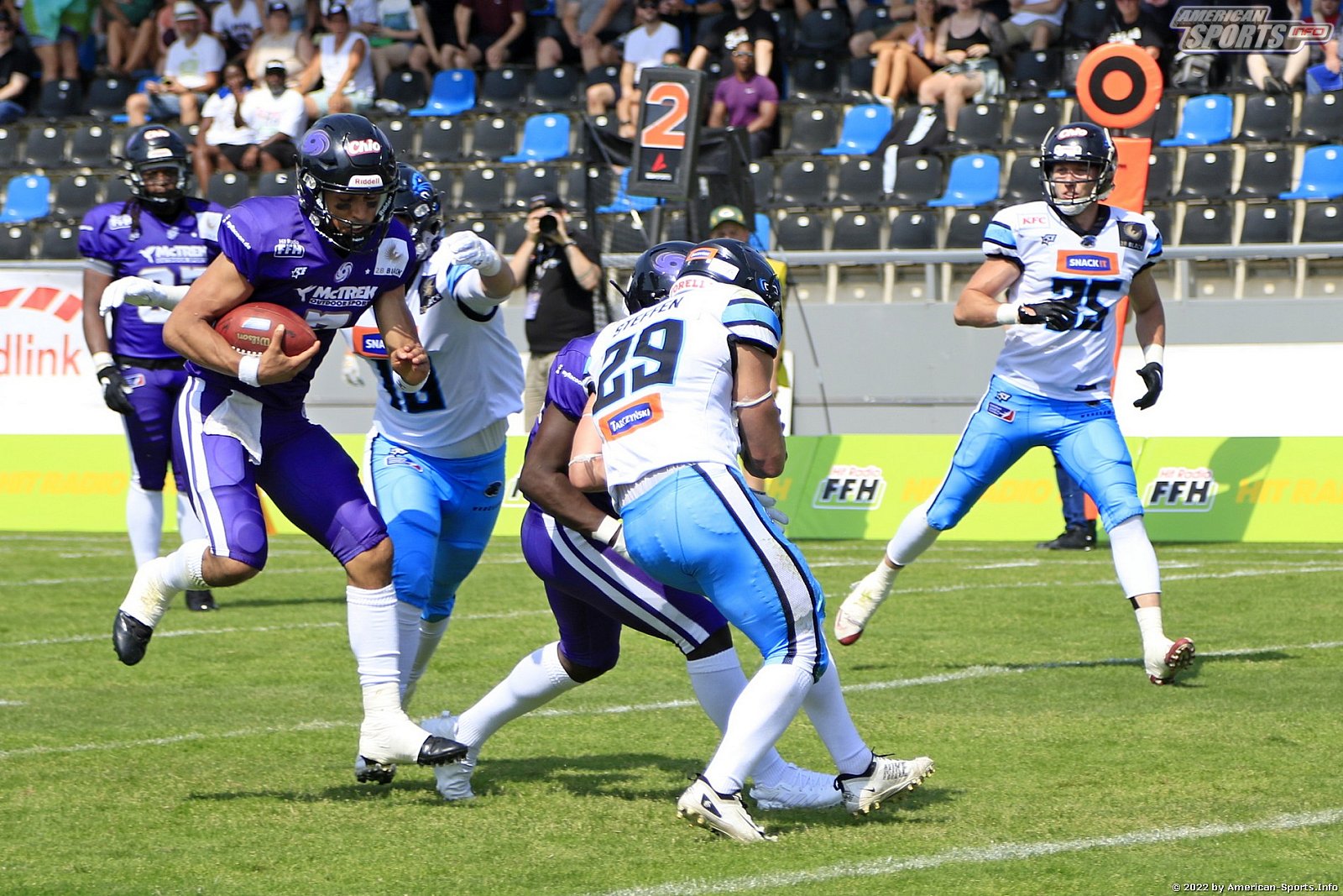 ELF: Frankfurt Galaxy vs Panthers Wrocław 47:13 19.06.2022