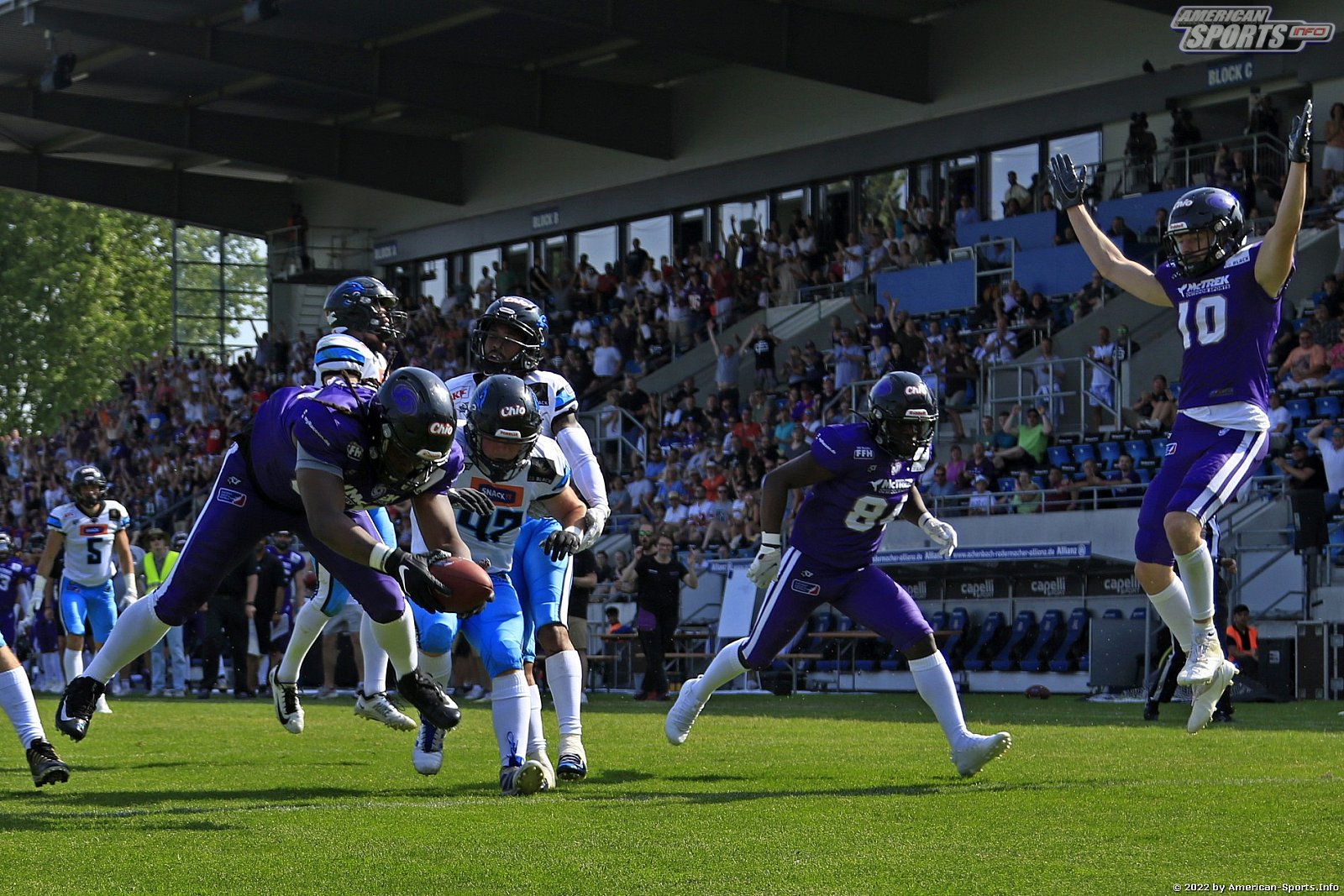 ELF: Frankfurt Galaxy vs Panthers Wrocław 47:13 19.06.2022