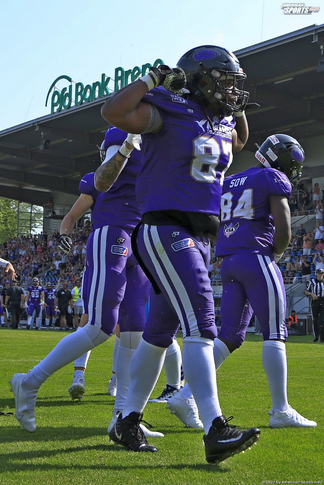 ELF: Frankfurt Galaxy vs Panthers Wrocław 47:13 19.06.2022