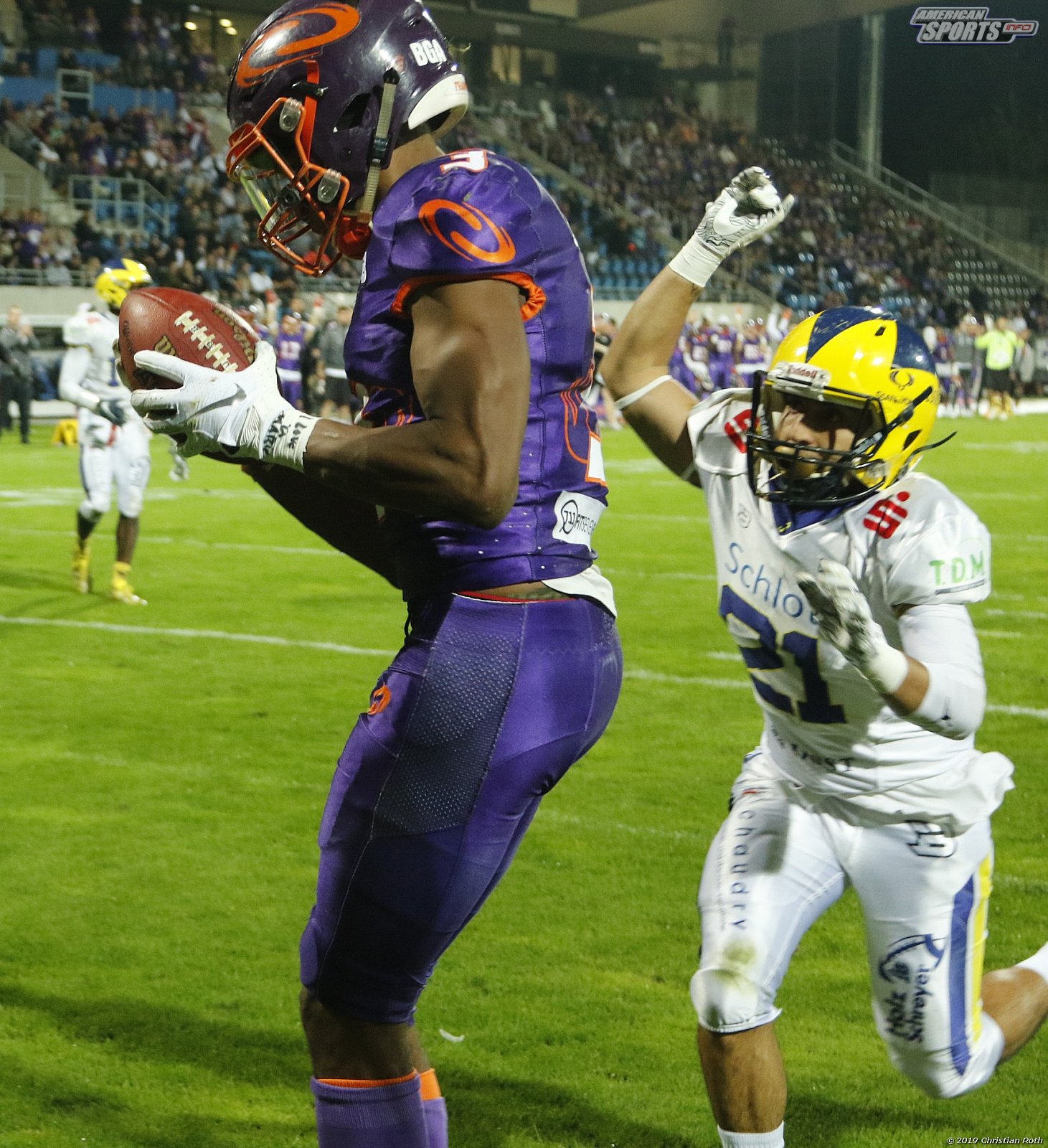 GFL Playoffs Viertelfinale: Frankfurt Universe vs Hildesheim Invaders 28:07 21.09.2019