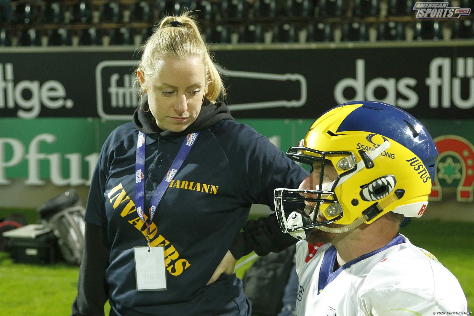 GFL Playoffs Viertelfinale: Frankfurt Universe vs Hildesheim Invaders 28:07 21.09.2019
