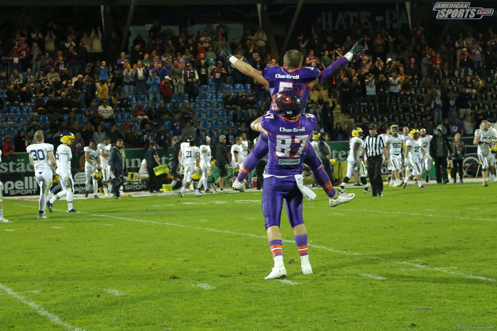 GFL Playoffs Viertelfinale: Frankfurt Universe vs Hildesheim Invaders 28:07 21.09.2019