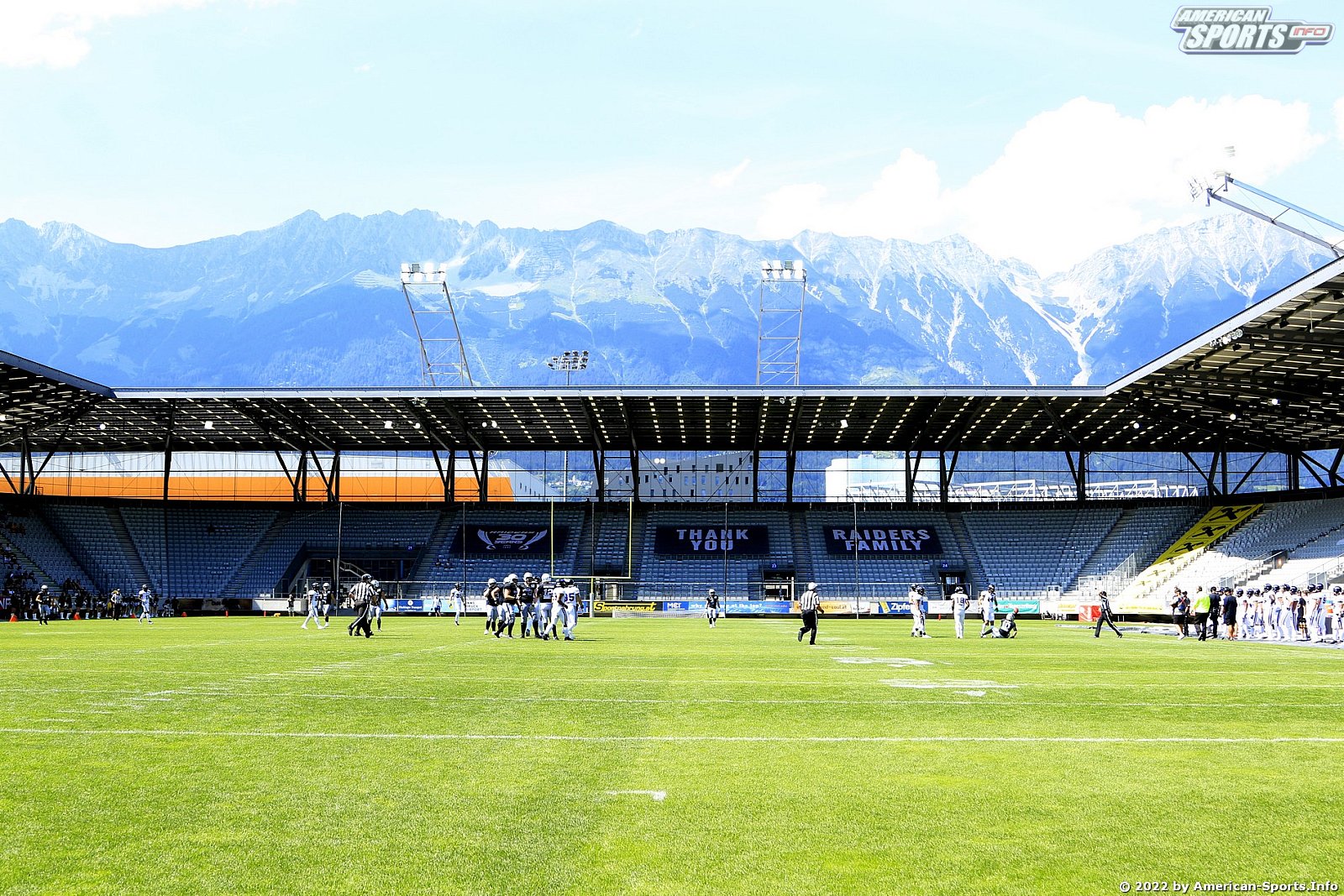 ELF: Raiders Tirol vs Frankfurt Galaxy 23:17 03.07.2022